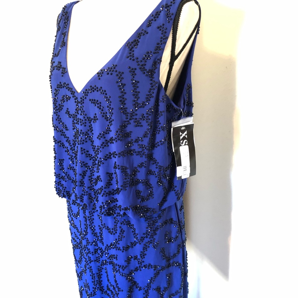 NWT Blue Sequin Dress